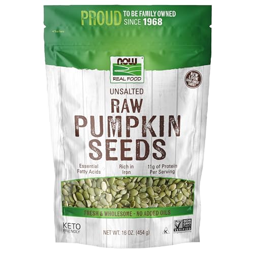 ★NOW Foods Raw Pumpkin Seeds, 16oz