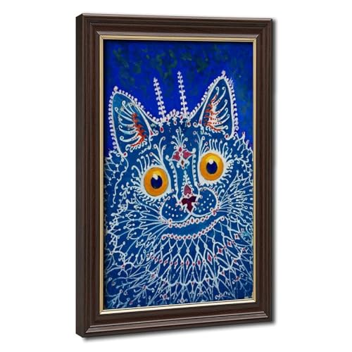 Louis Wain A Cat in The Gothic Style toile décoration murale chat