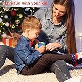 Vdealen Regenbogenball Magischer Puzzleball Zappelball Spiel Spaß Stressabbau Geschicklichkeitsspiele Pädagogische Spielzeug Denksport Ball Spielzeug Knobelspiel für Kinder Teens & Erwachsene