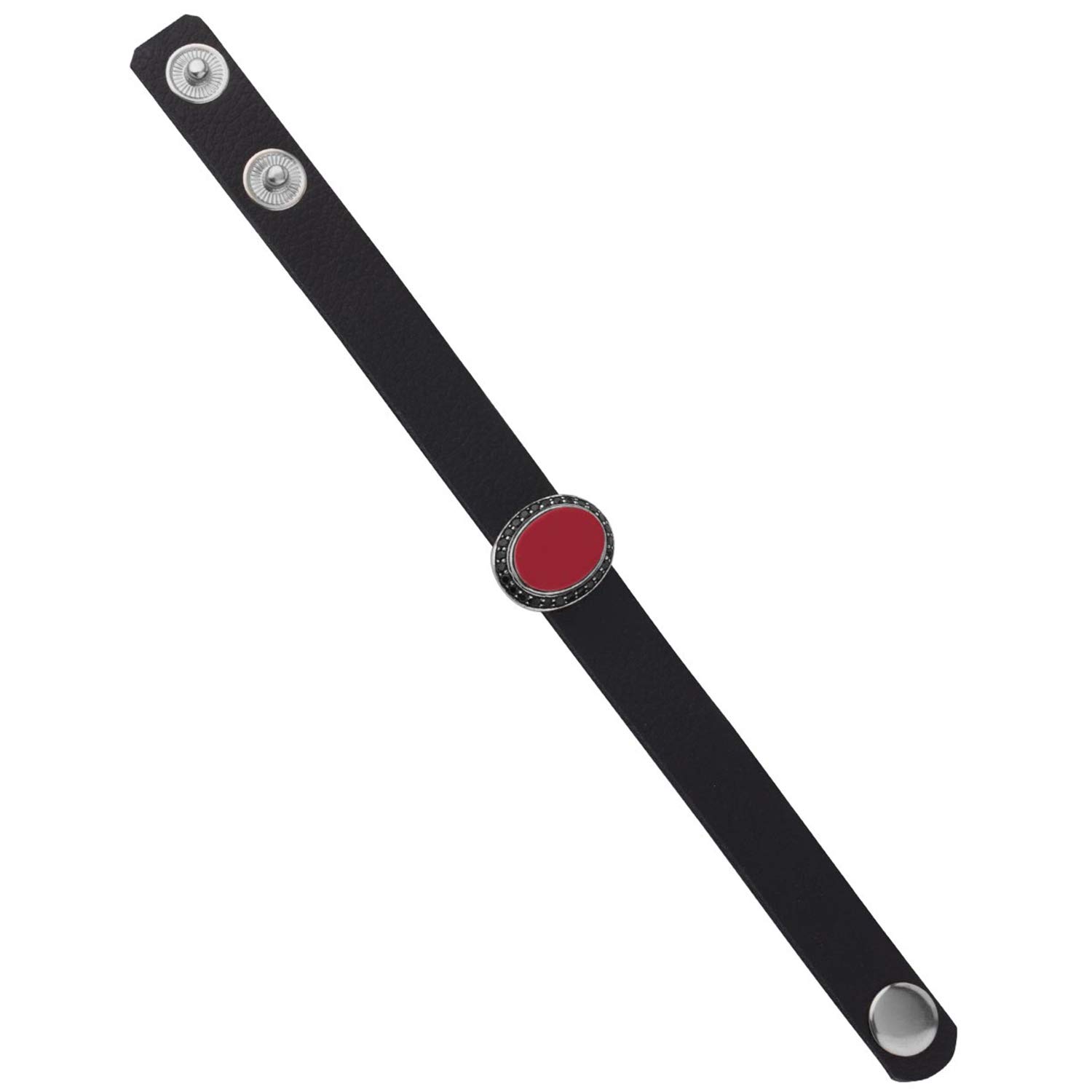 Dare & Red Enamel Bracelet
