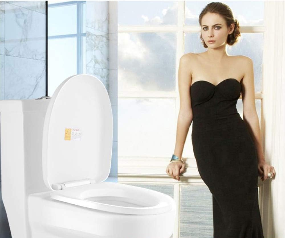 Nowoczesna deska sedesowa bidet miękkie zamykanie pokrywa WC łatwa do czyszczenia mocna góra mocowanie czerwony i biały pasuje do toalety 4148 cm stylowa łazienka ulepszona wygodna i trwała