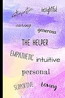 Enneagram 2 the Helper Notebook : Daily Dot Grid Journal Inspired by Enneagram Number Two 1656289776 Book Cover