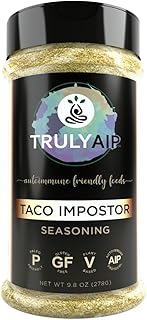 AIP Taco Seasoning Mix - Paleo, Keto, Whole 30 & Autoimmune Protocol Friendly - Great for Shrimp & Fish Tacos, Chicken, Salad, Delicious in Crunchy Taco Shells, Soft Burrito or Fajita (9.0 oz (255 g))