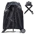 Waterproof Cover for Ninja Woodfire Outdoor Grill on XSKSTAND Woodfire Collapsible Stand, Outdoor Grill Accessories for Ninja Wood Fire Smoker OG700 Series (Cover Only)