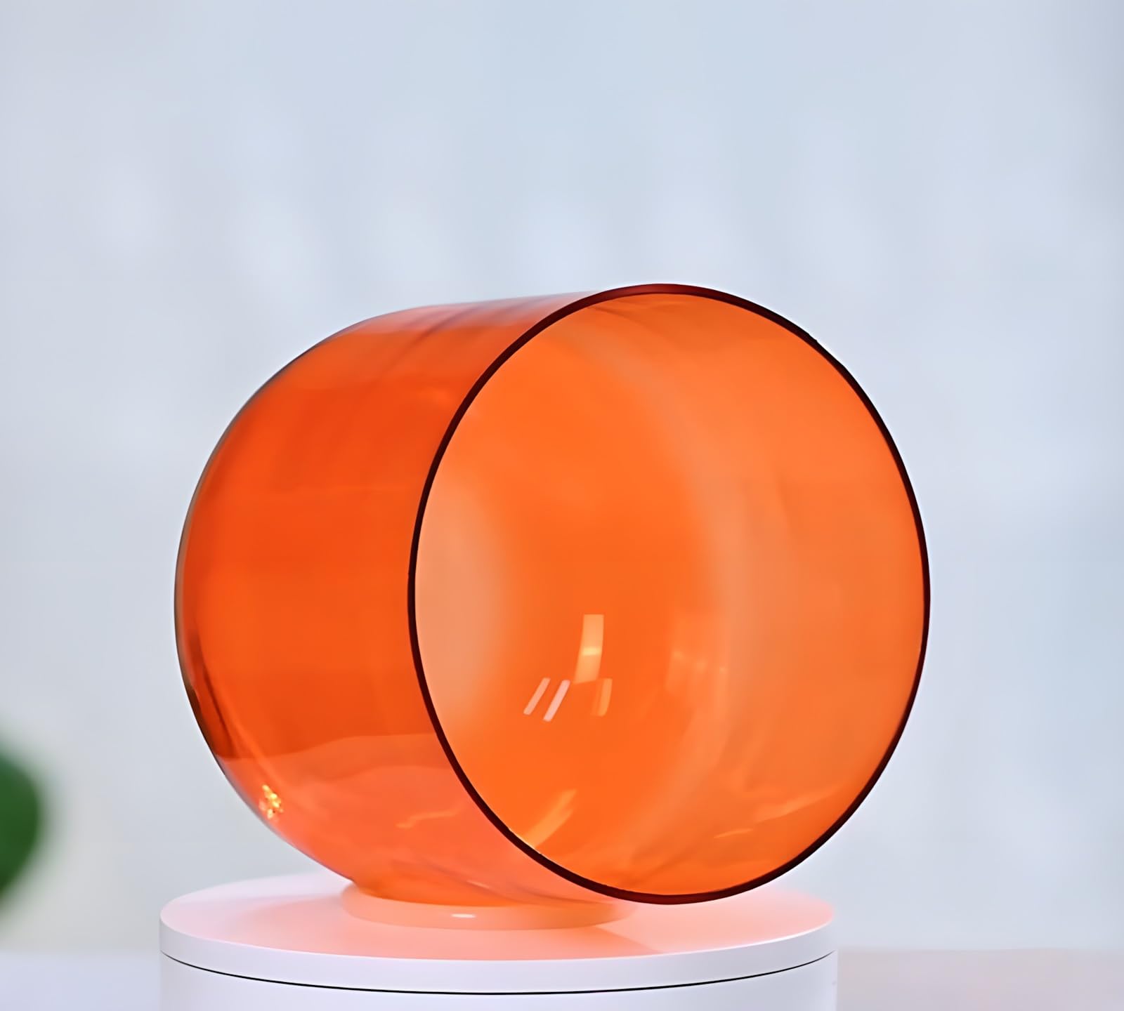 Alchemy Klangschale Aus Klarem Quarz, Natürliche Kosmische Lichtklangschale Für Klangheilung Und Meditation, Gebet, Stressabbau, D-Ton – 6 Zoll, 440 Hz + Tasche