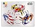 Maryland/American/Baltimore Ravens, Orioles Flag Crab Sticker (3 Small)