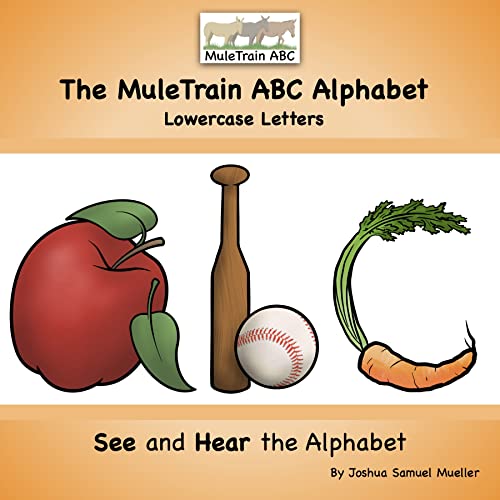 Amazon The MuleTrain ABC Alphabet Lowercase Letters (English Edition