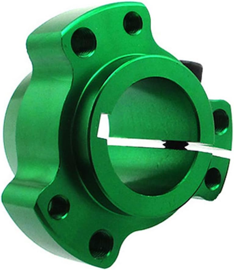 DJ-Motor Green 1-1/4" 32mm Bore With 1/4'' Keyway Lightened Billet Rear Wheel Hub Racing For Cart Drift Trike Go Kart