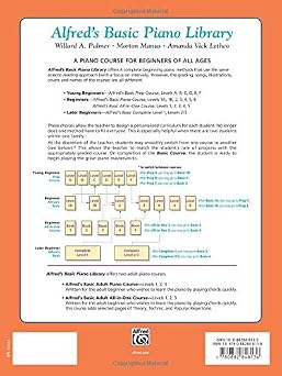 Alfred's Basic Piano Library Theory, Bk 1A
