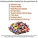 8.0lbs Chocolate Halloween Candy Bulk Variety Pack Mix. Bulk Chocolate Fun Size Candy Individually Wrapped Fun Size Chocolate. Individually Wrapped Halloween Candy for Trick-or-Treaters, Parties & Gift Bags.
