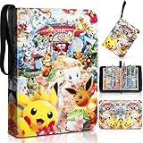 Classeur Carte Pokemon, Album Porte Carte PU Imperméable 400 Capacité 50 Pages, Album Ca...