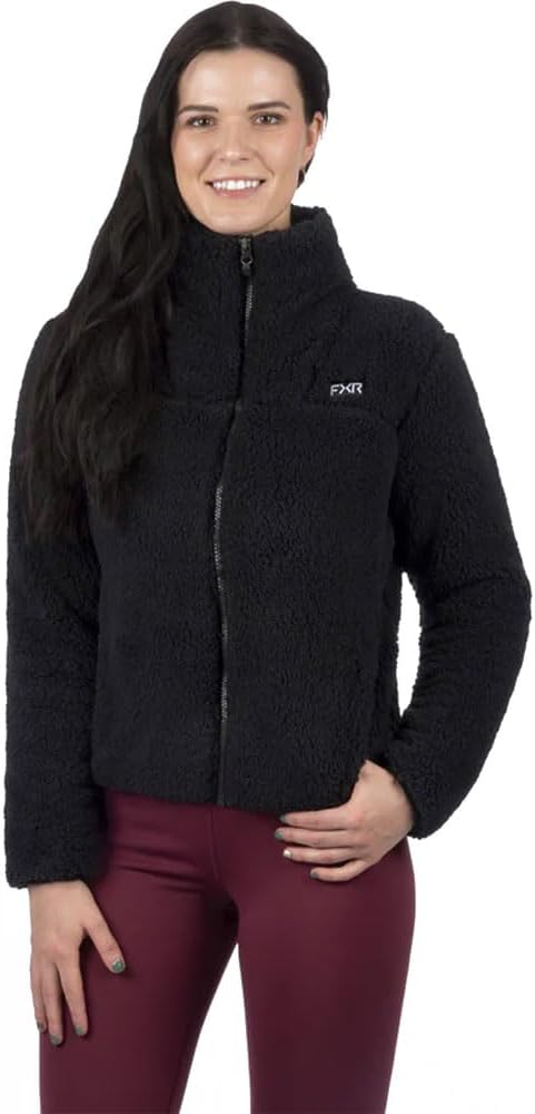 FXR Womens Mantra Sherpa Jacket Invisible Zippered Hand Pockets