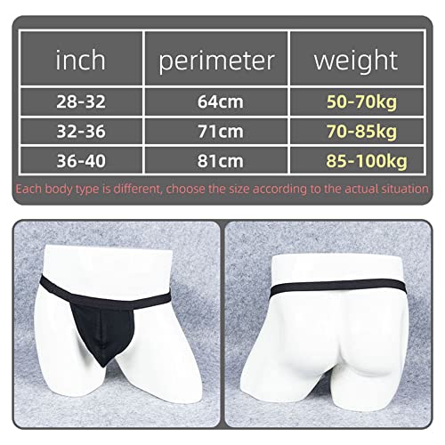 Anal Plug Panties Men Thong Buckle N312