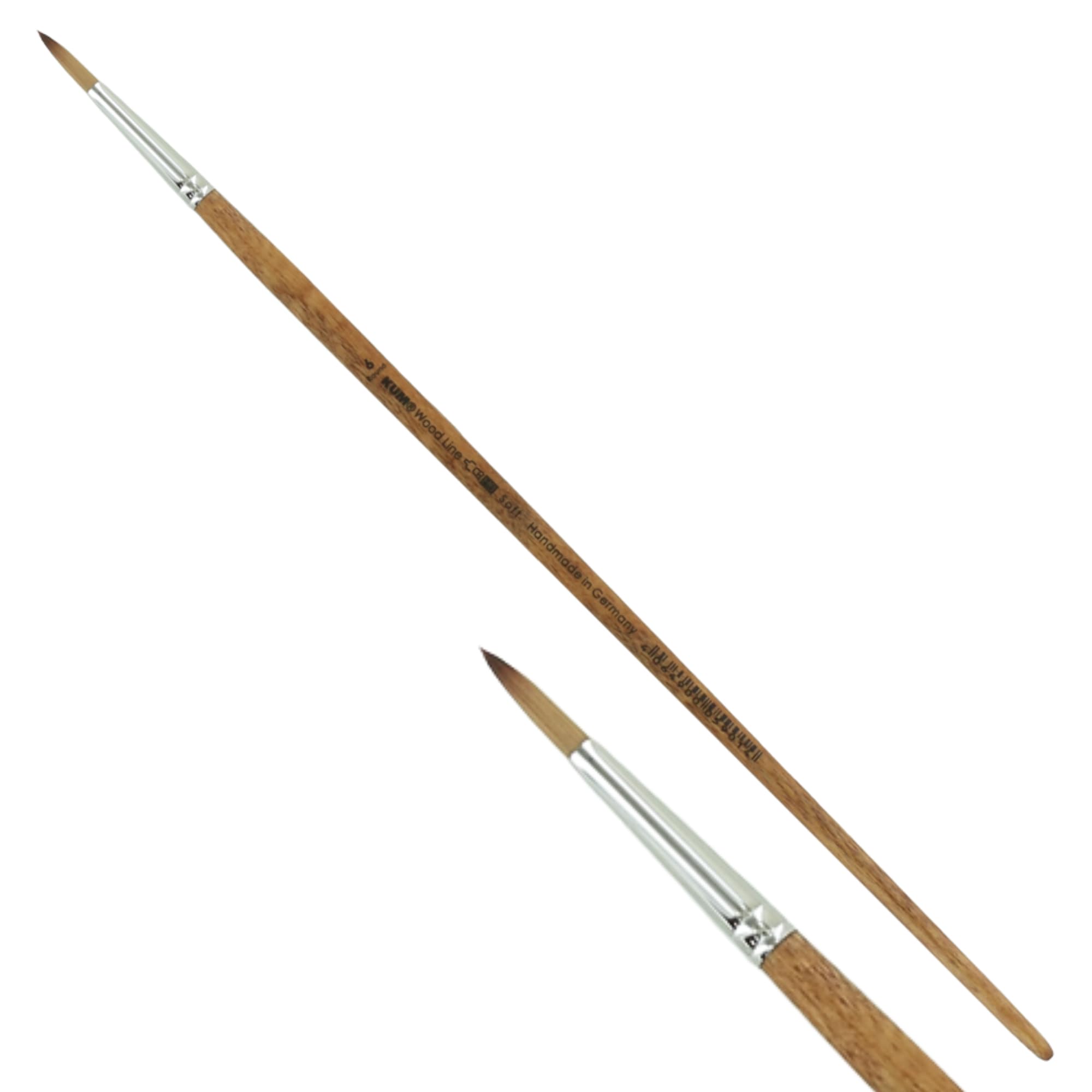 Pinceles Van Gogh Pincel KUM Wood Line Tamaño 18 Para Acrílico Y