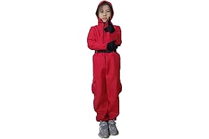 Kids Game Series Bodysuit Red Fake Socks Jumpsuit