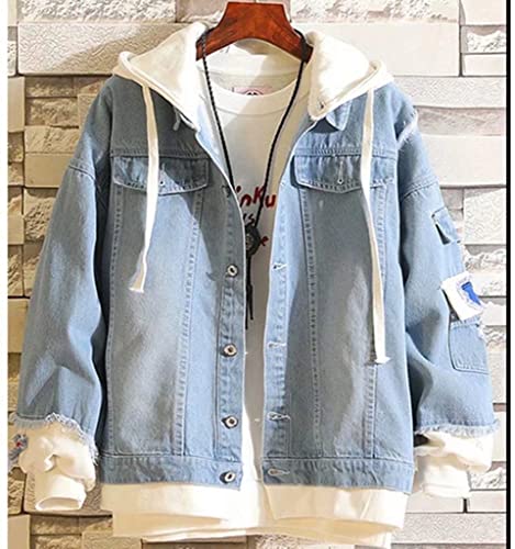 KPOP Denim Jacket Jimin Jungkook Suga V JHope Hoodie Jean Sweatshirt Sweater3