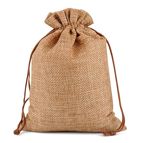 Bolsas de joyería de lino Lucky Monet, perfectas para obsequios y recuerdos de boda elegantes 2