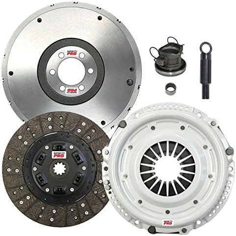 ClutchMaxPRO Performance Stage 2 Clutch Kit & Flywheel Compatible with 1994-2001 Jeep Cherokee, Grand Cherokee 1994-2004 Wrangler 4.0L 6cyl XJ WJ ZJ CJ DJ TJ (CP05065HDFW-ST2)
