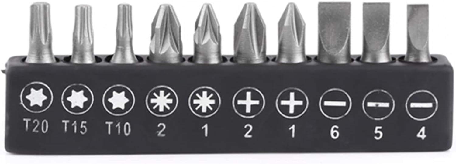 Tyenaza Right Angle Screwdriver, 1/4" Mini Ratchet Wrench Close Quarters Pocket Screwdriver Set with High Torque with Interchangeable Driver Bits and Sockets