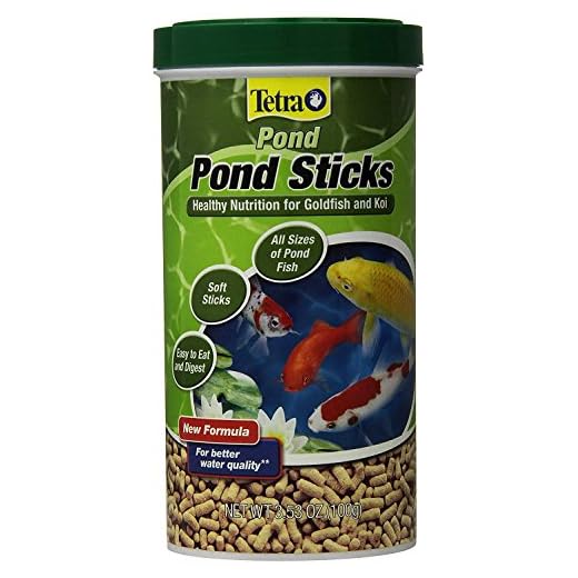 Tetra Pond Sticks Fish Food for Goldfish & Koi, 3.53 oz