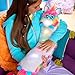 FURBY DJ Interactive Toy, Super Snuggly Rainbow Electronic Plush with Music, Lights, Motion, & Games, Speaks English & Furbish, 32in Long, Ages 6+