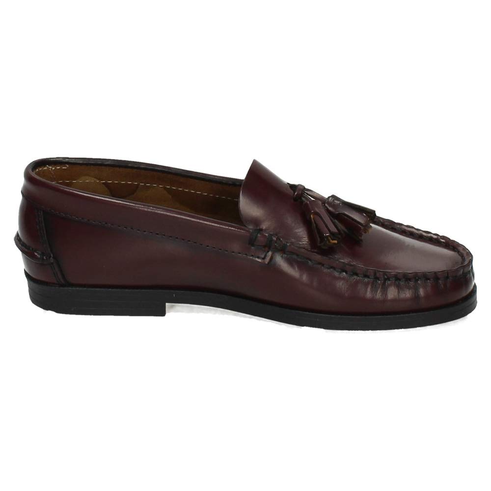 MADE IN SPAIN 213B Mocasines DE Piel NIÑO Zapatos MOCASÍN