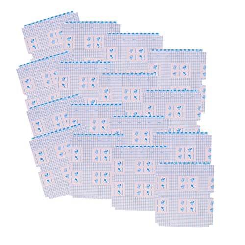 Hemoton 16 Pçs Capa De Livro Autoadesiva Protetores De Folha Transparente Protetor De Capa De Livro