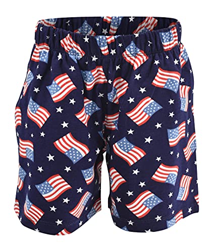Image of Unique Baby Boys American Boy 4th of July 2pc Tank Shorts Set