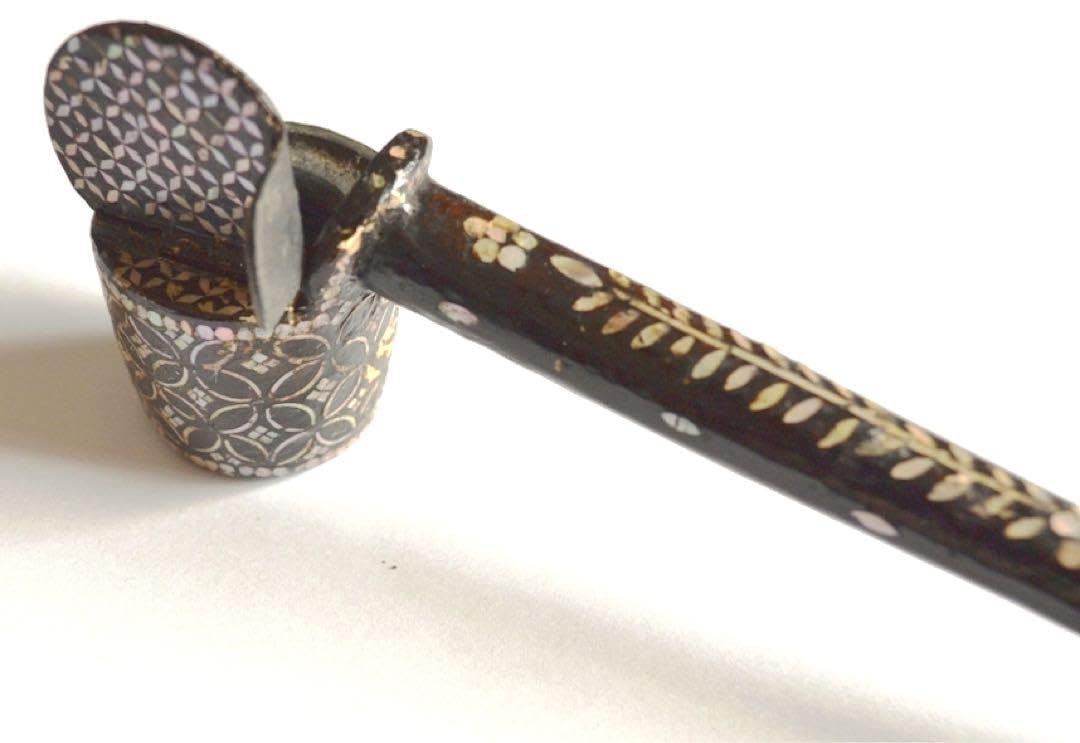 貝螺鈿矢立　Yatate decorated w/h pieces-shell 貝螺鈿矢立Yatate decorated w/h pieces-shell-カラーウエディング