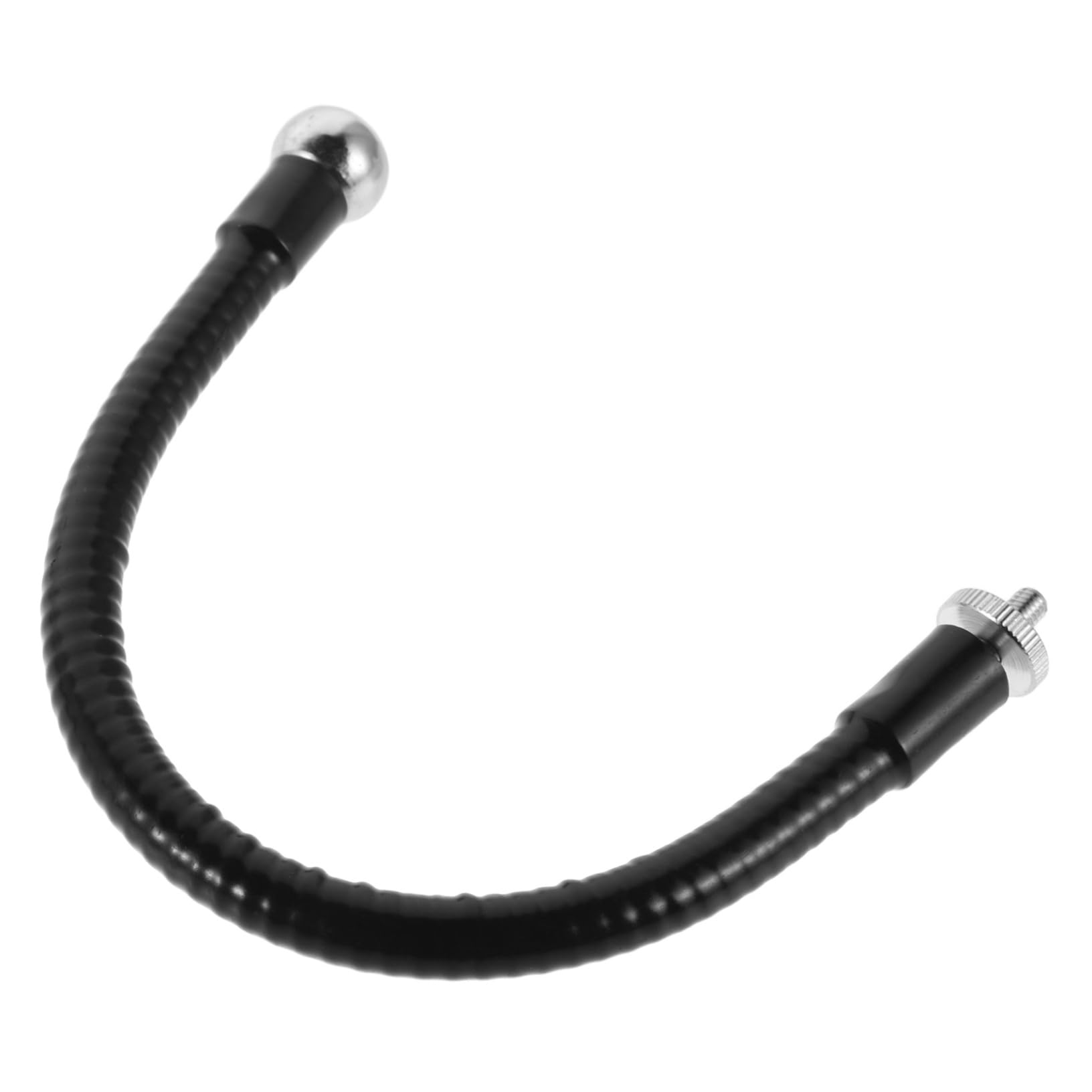 BESPORTBLE Adjustable Microphone Stand Extension Arm Flexible Metal Gooseneck Tube with Rotatable Mic Holder Adapter for Live Streaming Recording and Podcasting