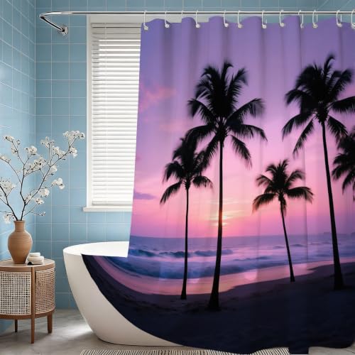 Rideau de douche tissu imperméable imprimé 3D de qualité supérieure 180x200 - 3
