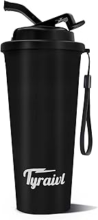 2-in-1 Loud Whistle Cup for Sports Fans | 23 Oz Reusable Fun Water Bottle for Cyclists | Worlds' Loudest Cup for Noisy Fans on Game Day & Tailgating(Black)