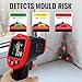 Infrared Thermometer Gun with Pipe Temperature Clamp, High Accuracy HVAC Thermometer (-50°C to 850°C) for Cooking, Home Repair, Oven, HVAC, Automotive & Industrial Use, Adjustable Emissivity