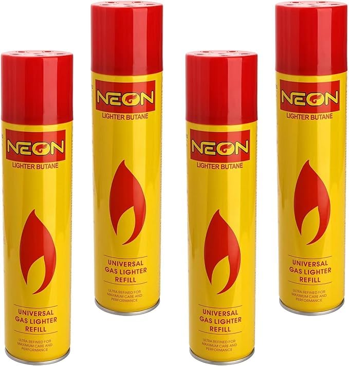 Neon Universal Gas Lighter Refill- 5X Refined Premium Butane 6 Pack - PriceAnaly Neon Universal Gas Lighter Refill- 5X Refined Premium Butane 6 Pack - PriceAnaly