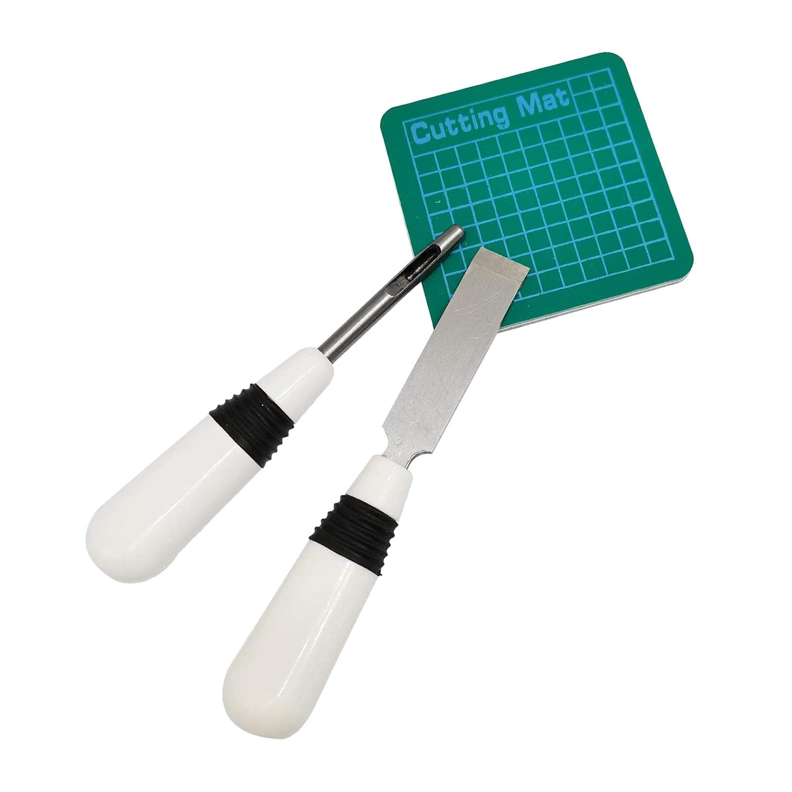 Skkwjege White/Black Sewing Buttonhole Cutter Eyehole Cutting Tools Keyhole Puncher