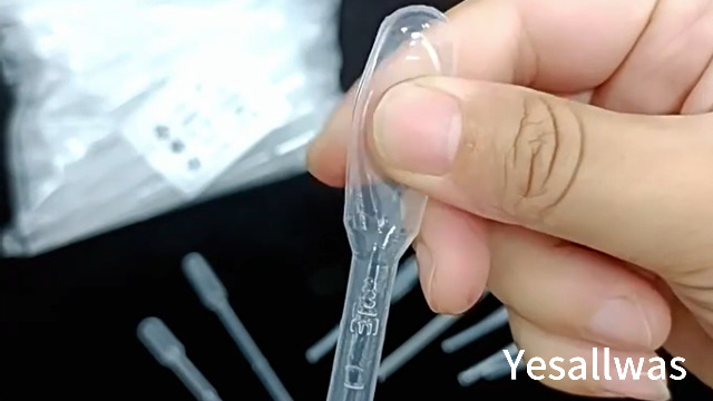 Yesallwas Plastic pippets Dropper 1ml 100Pcs, Large Pipette
