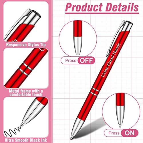 Miniatura 2 de Eaasty Bolígrafos de enfermera, divertidos e inspiradores, bolígrafos temáticos médicos, suministros de oficina para enfermeras, médicos,