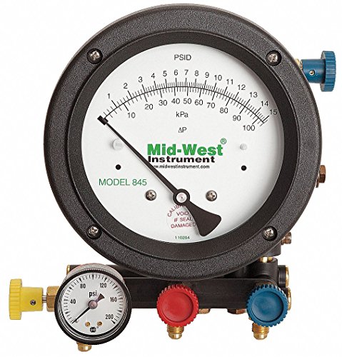 Mid-West 845-5 5-Valve Backflow Test Kit