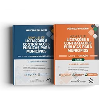 Capa do livro Nova Lei De Licitações E Contratações Públicas Para Municípios (Kit) Lei 14.133