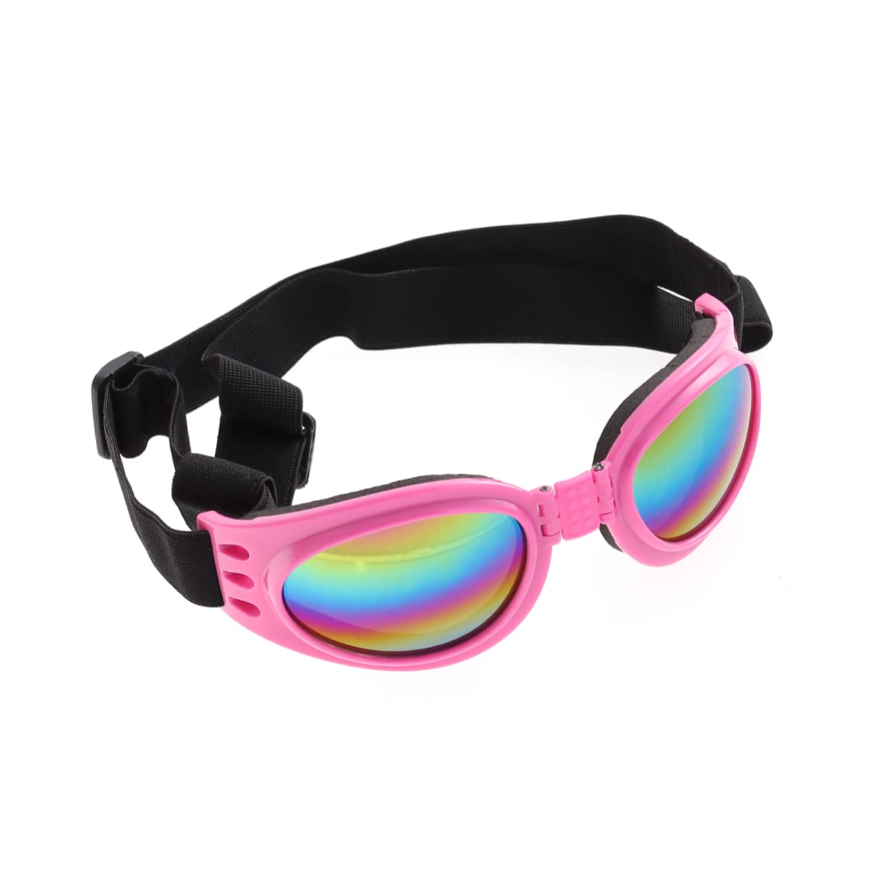 POPETPOP Eye Goggles Protection Puppy Outfits Eye Mirror Costume for Dog Cool Sunglasses Dog Goggles Pet Eyeglasses Eyewear for Dogs Dog Lens Clothing Pink Pet Lip Gloss Visor Sunglasses