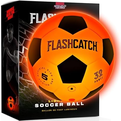 FlashCatch Light-up Soccer Ball Cover