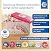 Bieco Aufbewahrungsbox mit Deckel | Einhorn 60L, faltbar | ca. 60x30x35cm | Spielzeugkiste mit Deckel | Aufbewahrungsbox Kinder | Kisten mit Deckel | Aufbewahrungsbox Groß | Wickeltisch Organizer