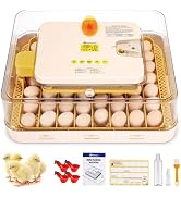 Sailnovo 56 Egg Incubator for Hatching Eggs with Automatic Egg Turning and Auto Humidification, E...