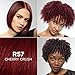 L'Oreal Paris Feria Multi-Faceted Shimmering Permanent Hair Color, R57 Cherry Crush (Intense Medium Auburn), Pack of 1 Hair Dye Kit