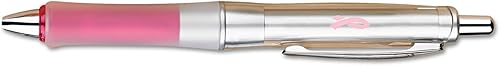 Miniatura 2 de Pilot Pen Dr Grip Center of Gravity pluma rosa con motivo de conciencia de cáncer de mama y tinta negra 36192
