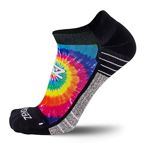 Image of Zensah Limited Edition No-Show Running Socks - Anti-Blister Comfortable Moisture Wicking Sport Socks for Men and Women