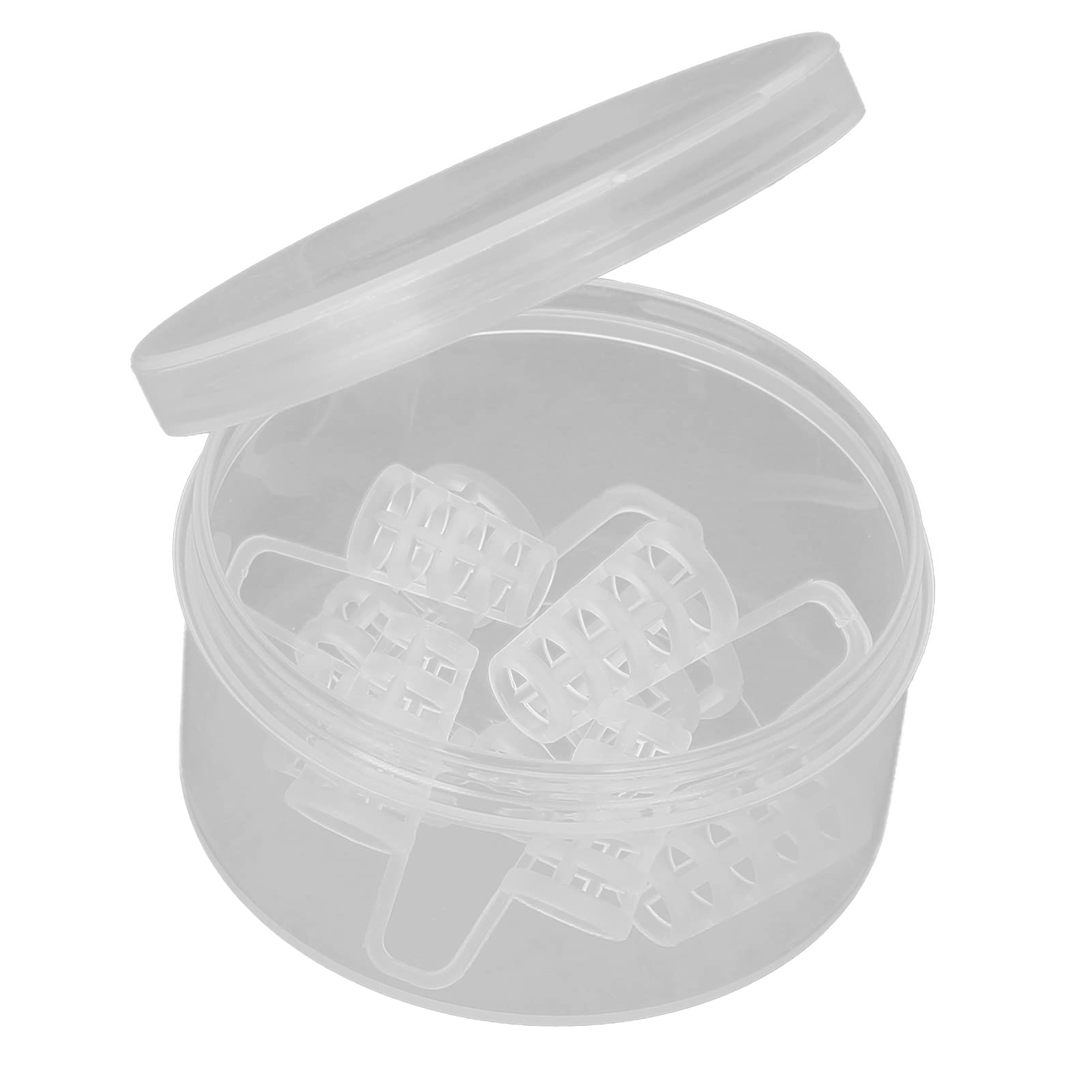 Anti Snoring Devices, Mini Anti Snoring Nose Clip Transparent Comfortable Sleeping Aid Anti Snore for Men Women Better Sleep 4Pcs