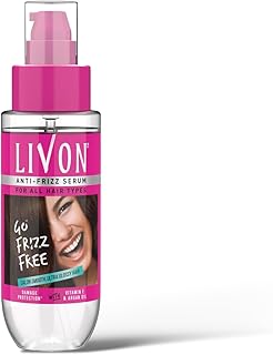 Hair Serum, For Dry & Frizzy Hair | Provides shine , smoothness & damage protection| Leave in serum for women & Men| With Vitamin E & Argan Oil | 100ml Price in India