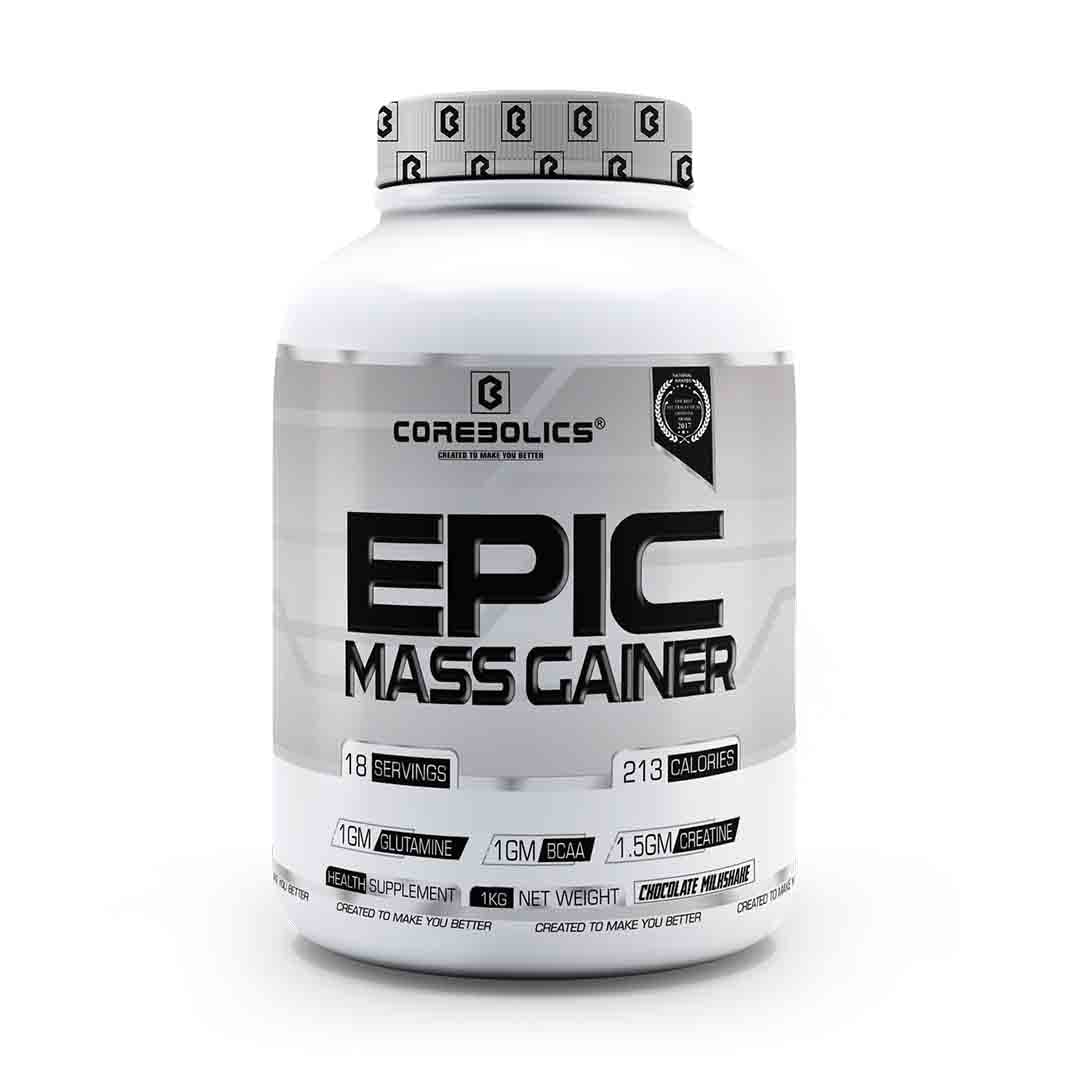COPREBOLICS Epic Mass Gainer Chocolate (1 Kg)