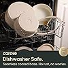 CAROTE 18 Pcs Ceramic Cookware Set Titanium Nonstick with Detachable Handles, Non Toxic Cookware, Pots and Pans Set Non Stick Removable Handles, Induction Available, Kitchen Cooking, Dishwasher Safe #4